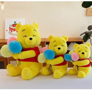 New Cartoon Plush Toy <b>Cute</b> Balloon <b>Bear</b> Soft and <b>Cute</b> Sitting Figure Doll Throw Pillow As a Birthday Gift for Children Adults - Product Image 2