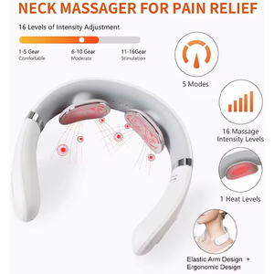 Thông minh 4D Thông Minh Điện cổ và vai Massager cột sống cổ tử cung hàng chục tần số thấp xung sưởi ấm Bộ quà tặng - Product Image 5
