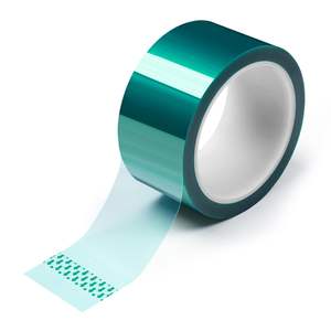 Ruban <span class=keywords><strong>de</strong></span> masquage haute température en PET Ruban en résine haute température Ruban adhésif en <span class=keywords><strong>silicone</strong></span> vert pour poudre <span class=keywords><strong>de</strong></span> peinture Moulage en résine époxy - Product Image 1
