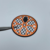 Cadran de montre squelette de 28,5 mm, couleur orange, compatible avec les mouvements japonais NH35/36, style SKX007