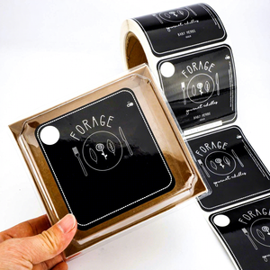 Service d'impression d'étiquettes personnalisées de qualité alimentaire OEM pour fournisseurs de produits de boulangerie, sandwichs et burgers – Fabrication d'autocollants en usine - Product Image 3