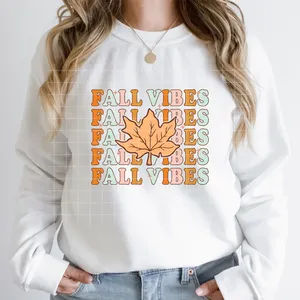 Pegatinas DTF Termoadhesivas Lavables de Transferencia de Calor con Diseño de Calabaza y Flor de Otoño, Listas para Prensado en Ropa - Product Image 3