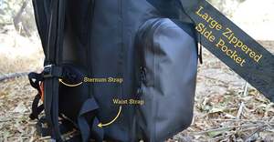 Mochila Unisex de 40L impermeable con cierre de cremallera elegante y práctica para <span class=keywords><strong>kayak</strong></span> canotaje playa Camping senderismo - Product Image 5