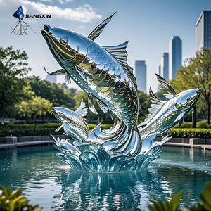 JIANGXIN solare-Tech tartaruga scultura-specchio autopulente acciaio e luce notturna 24K <span class=keywords><strong>oro</strong></span> accenti e motivi geometrici per palazzi - Product Image 5