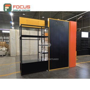 Industrial Store Interior Glass Floor Display Stand 3D Design Service Boutique Store - Product Image 6