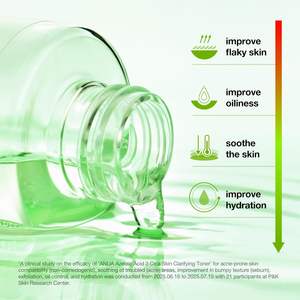 Tonique clarifiant pour la peau Anua Azelaic Acid 3 Cica 250 ml pour tous types de peau, élimination des imperfections - Product Image 4