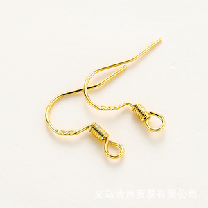 Gold Plated <b>Earring</b> <b>Hooks</b> 925 Silver Plated Pure Copper Nickel Free For <b>Earring</b> Making Drop Shape Jewelry Findings - Product Image 3