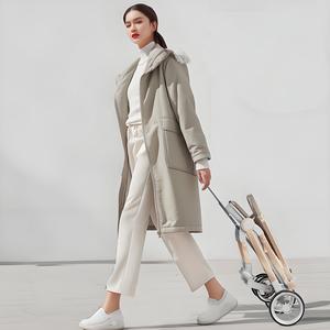 Bán buôn hai chiều Ô em bé xe đẩy nhẹ có thể điều chỉnh Linen tựa lưng một cú nhấp chuột gấp vành đai an toàn cho máy bay du lịch - Product Image 4
