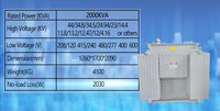 2MVA 1250kva 1800KVA 13.2kv 0.4KV transformator daya substation preis