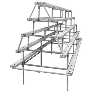 Hydro ponics Growing System 36 Standorte PVC-U rohre in Lebensmittel qualität Indoor Planting Kit mit <span class=keywords><strong>Pump</strong></span> Basket White Sponge - Product Image 1
