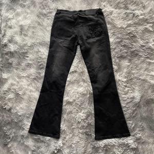 DENIMGUYS hommes Vintage maigre pantalon évasé haute rue décontracté empilé maigre Bootcut Denim <span class=keywords><strong>jean</strong></span> pantalon hommes - Product Image 2