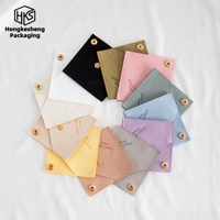 Sacs à bijoux personnalisés en microfibre avec logo, sacs à bijoux multicolores, sacs de rangement pour colliers, boucles d'oreilles, bagues, bracelets