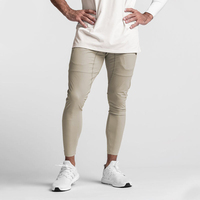Eation OEM Collants de course à pied à séchage rapide pour hommes Pantalon de compression avec poche