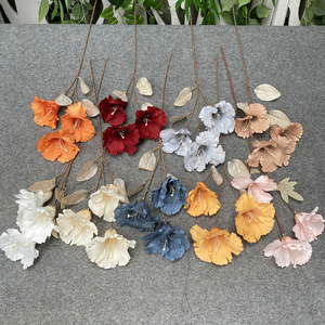 Flor de Kapok Artificial de Tres y Cuatro Cabezas, 30cm-100cm, Decoración para Bodas y Hogar, Flores de Seda al por Mayor - Product Image 5