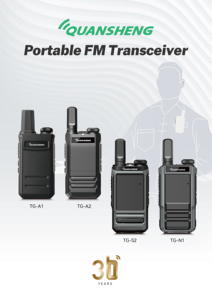 Meistverkauftes TG-A1 QUANSHENG Mini Handfunkgerät PMR 446 FRS Hochwertiges Walkie-Talkie mit 2W Ausgangsleistung - Product Image 2