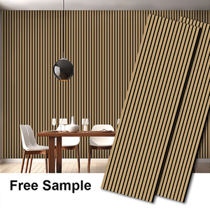 Pannello Acustico in Legno Personalizzabile CE 2400mm 2800mm 3000mm, Pannello Fonoassorbente in Feltro PVC per Decorazione - Product Image 3