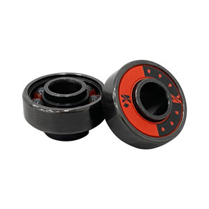 ลูกปืนสเก็ตบอร์ดแบบกำหนดเอง รุ่น Original Skateboard  ทำจากเหล็กโครเมียมในตัว  โครงสร้างร่องลึก  ซีล RS  แบบสีแดง สำหรับ <span class=keywords><strong>Bones</strong></span> Ball - Product Image 2