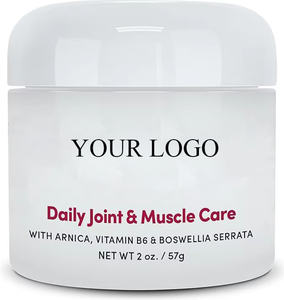 Marque privée 57g de crème aux herbes huiles essentielles végétaliennes biologiques vitamine E pour le soulagement du corps et des muscles nouvelle tendance des douleurs osseuses articulaires - Product Image 1