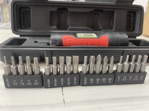Jeu de tournevis dynamométriques rouge-noir de 21 pièces 1/4" 10-65In-lb, kit d'outils de réparation de précision pour armes à feu - Product Image 2