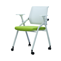Chaise pliable pour salle de classe universitaire, chaise d'étudiant, chaise de formation scolaire