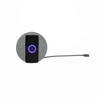 Hub USB Type C HJ rond Station de charge sans fil Hub USB C Adaptateur intelligent Chargeur sans fil