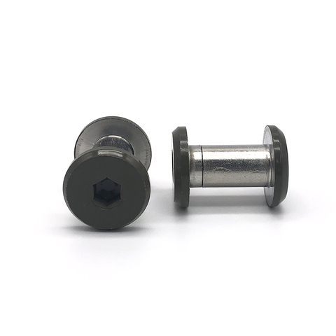2/50 stks M3 M4 M5 M6 M7 M8 M10 M12 Fijne Draad Zwart 12.9 Kwaliteit Staal Hex Hexagon Socket Allen Point Grub Headless Schroef Set Bolt (Size