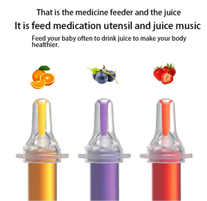 OEM ODM Dispenser di medicina per bambini con siringa orale pediatri testato alimentatore di medicina orale per bambini con testa ciuccio - Product Image 6