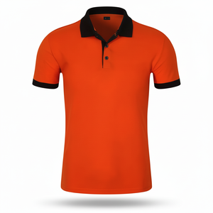 Camisetas de Golf Personalizadas para Hombre, Tejidas en 100% Algodón, con Opciones Lisas y Estampado de Logotipo, de Secado Rápido y Transpirables - Product Image 1