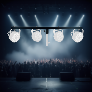 DJ Lighting <b>T</b> Bar 4 Party <b>Lights</b> 39 Inch Extension Crossbar 66 Lbs Capacity 2Pc Stage <b>Lights</b> Mount IP33 Rated 6000K Daylight - Product Image 2