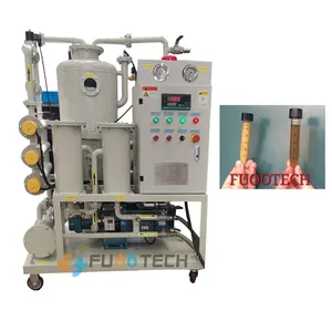 Sistema de purificación de aceite de una etapa de alta precisión Máquina de filtro de aceite al vacío Purificador de aceite de transformador