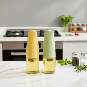 Bouteille Distributrice d'Huile et de <span class=keywords><strong>Vinaigre</strong></span> en Verre Automatique de 500 ml de Haute Qualité pour Cuisine, Vente en Gros - Product Image 2