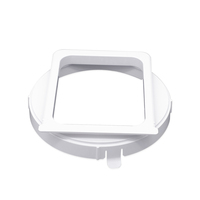 Kit adaptateur de tuyau d'évacuation carré pour climatiseur portable, marque RJ, matériau ABS, écologique et durable, modèle KY15 pour fenêtre