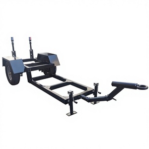 Remorque squelette personnalisable de 500 kg pour balayeuses et équipements mobiles - Product Image 1
