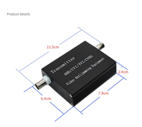 Filtre de signal d'expansion vidéo HD AHD CVI TVI 1080P pour moniteur industriel en métal, coaxial EOC 0,05 dB, stabilisateur de signal anti-brouillage