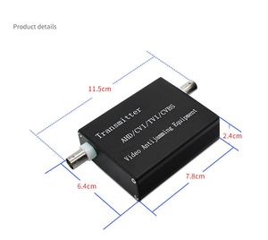 Filtro video industrial EOC 0.05dB do sinal da expansão do monitor HD de AHD CVI TVI 1080P estabilizador antibloqueio do sinal coaxial - Product Image 4