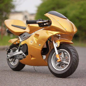 <span class=keywords><strong>Mini</strong></span> Moto <span class=keywords><strong>Chopper</strong></span> a Gasolina con Motor de <span class=keywords><strong>49cc</strong></span> de 2 Tiempos Refrigerado por Aire, Frenos de Disco Delanteros y Autonomía de 50 km - Product Image 4