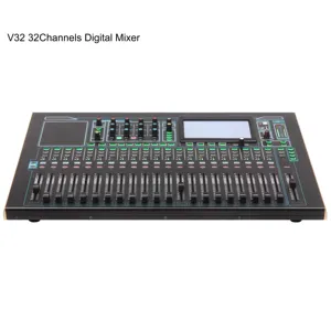 V32 : 32 channels High Quality Good Performance Digital Mixer