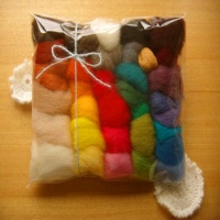50 couleurs laine Fiber aiguille feutrage main filature bricolage artisanat matériaux aiguille feutrage laine Kit feutre de laine