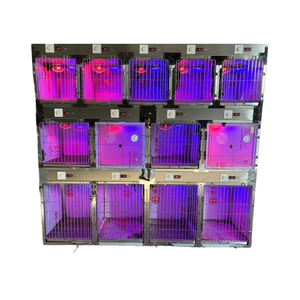 <span class=keywords><strong>Cage</strong></span> vétérinaire en acier inoxydable ICU Mobile 304 pour animaux de compagnie <span class=keywords><strong>Cage</strong></span> infrarouge pour animaux de compagnie - Product Image 1