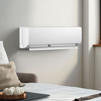 Aire Acondicionado de Pared de Frecuencia Fija, Nuevo y en Oferta, Estilo Simple, 9000 BTU, Enchufe Estadounidense, Alimentación CC/CA, Uso Doméstico