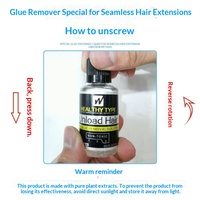 Dissolvant de colle pour perruques et extensions capillaires, solution de retrait de perruques en PU de Henan