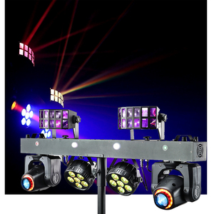 Đèn sân khấu 30W Moving Head di động tích hợp hiệu ứng Spot FX, đèn LED <span class=keywords><strong>Laser</strong></span> DMX512 kiểu bướm dành cho tiệc cưới, DJ, vũ trường - Product Image 4