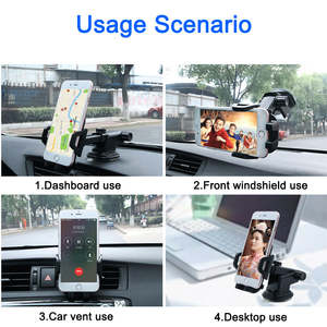 Prezzo di Fabbrica Supporto Universale per Telefono 2 in 1 con Montaggio su Bocchetta d'Aria e Cruscotto dell'Auto - Product Image 6