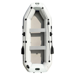 Bote de Pesca Inflable de PVC de 10 pies para 5 Personas, con Piso de Colchoneta Inflable y Soldadura Térmica, Libre de Pegamento, Apto para Uso en el Mar, con Certificación CE - Product Image 3
