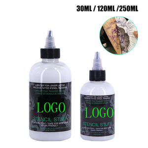 Crema de Transferencia para Plantillas de Tatuajes de 250 ml, Gel para Copiadora Térmica, Extracto de Plantas, Hidratante, para Uso Corporal - Product Image 2