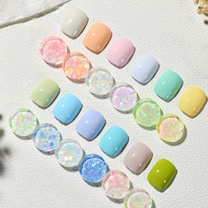 AILANUO 12-Color UV Gel Nail Polish Non-Toxic Vegan Eco-Friendly Long-Lasting OEM Custom Logo Matte <b>Glitter</b> Natural Finish - Product Image 1