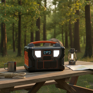 Centrale Électrique Solaire Portable 1200W pour Camping et Pêche, Système <span class=keywords><strong>de</strong></span> Stockage Extérieur, Batterie LiFePO4 220V, Vente en Gros - Product Image 1