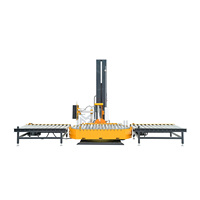 Machine d'emballage de palettes en ligne durable, adaptée à la logistique, aux industries alimentaire et chimique