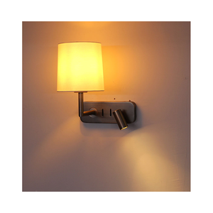 Lámpara LED de lectura de cabecera con Control de interruptor de 3W, lámpara de escritorio de cuerpo de aluminio y lámpara de pared para dormitorios de Hotel, iluminación de mesa de cama - Product Image 4