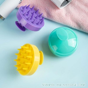 Venta al por mayor de fábrica, masajeador de cuero cabelludo, cepillo de champú, depurador de cabezal de ducha, limpiador para el crecimiento del cabello, facilidad para la caspa para mujeres - Product Image 2
